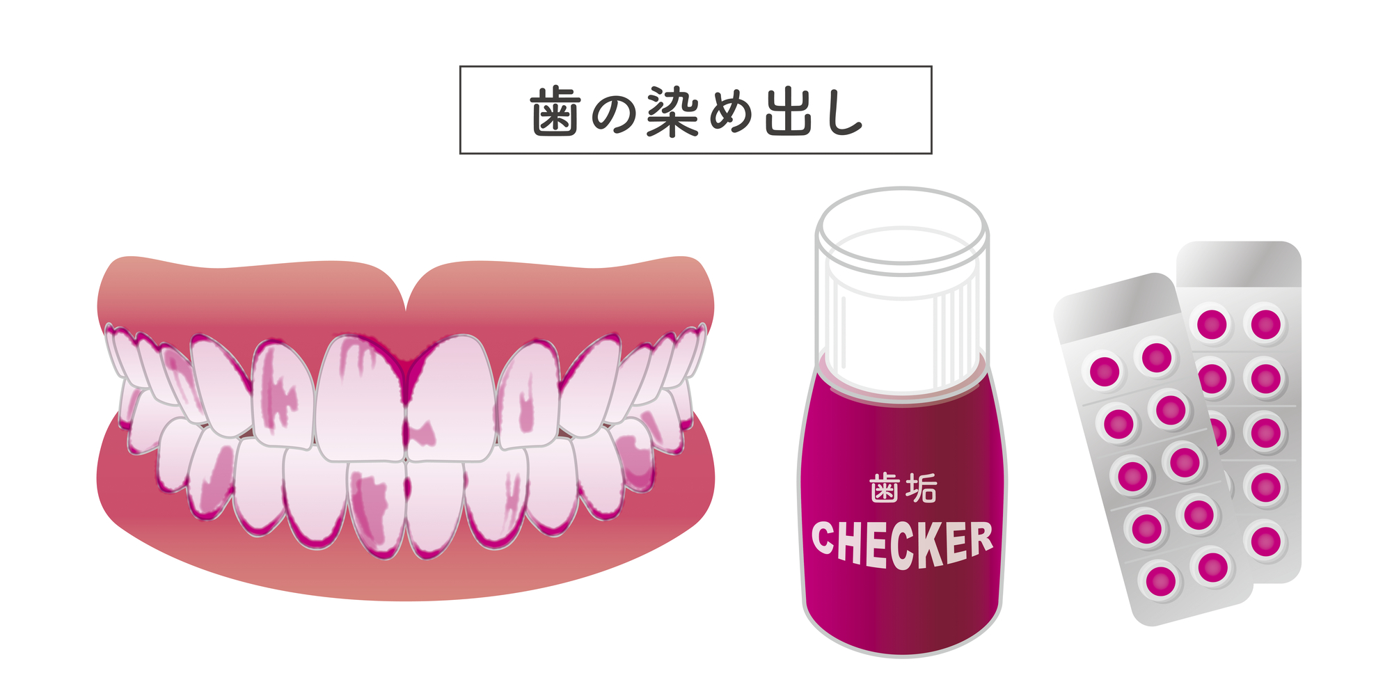 染め出し